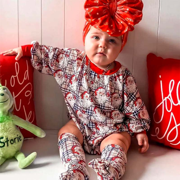 Baby Christmas Romper+Socks