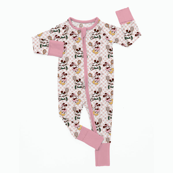 Newborn Mickey Minnie Sports Bamboo Sleeper