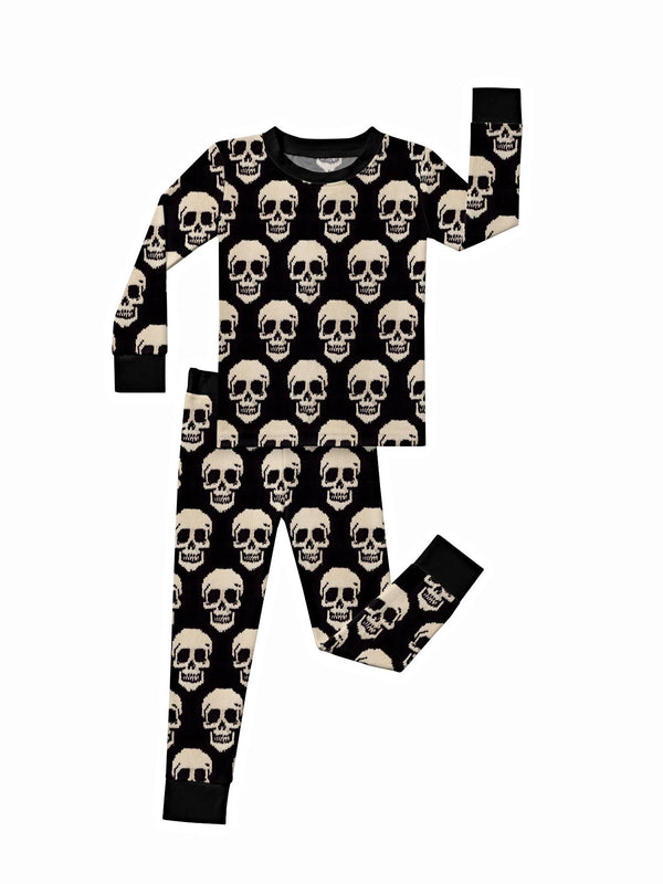 Kid Skull Bamboo Set ( 2-6Y )