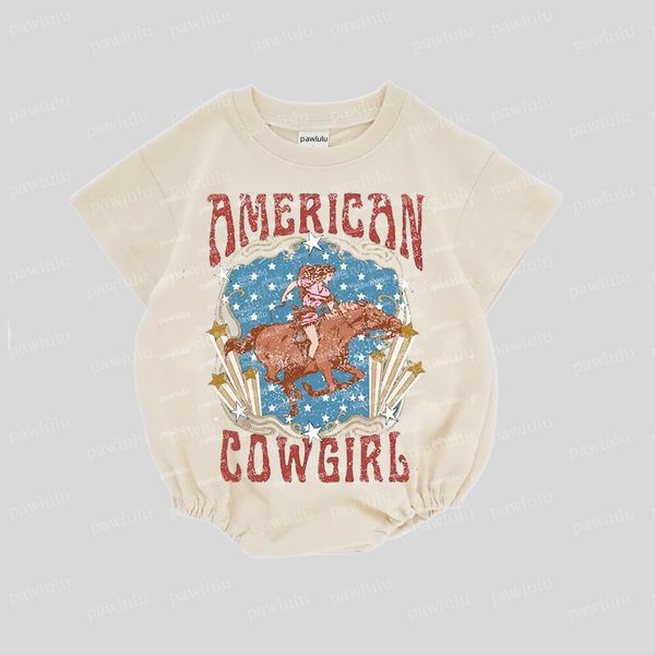 Baby American Cowgirl Romper