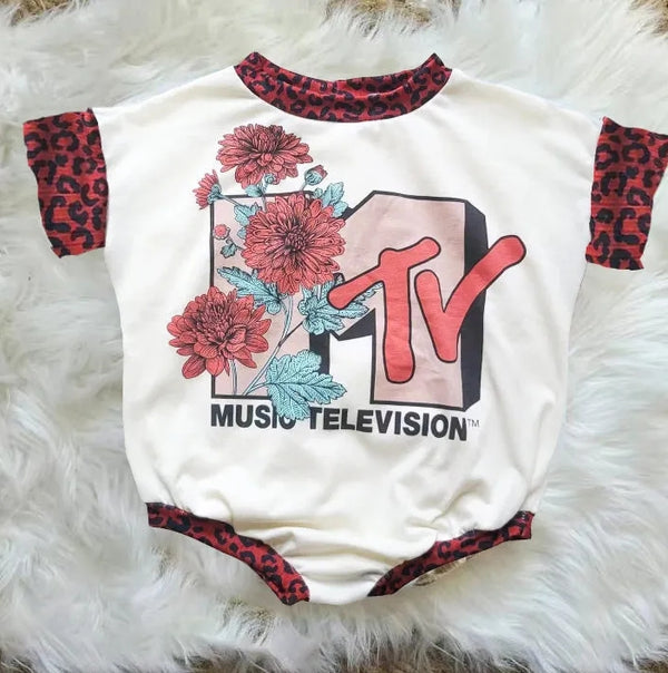 Baby Girl MTV Romper