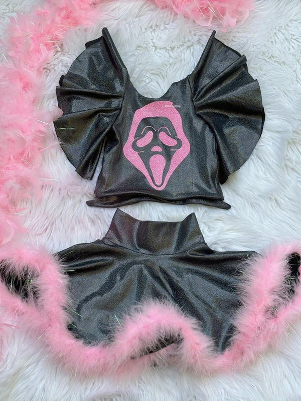 2-piece Girls Halloween Outfit