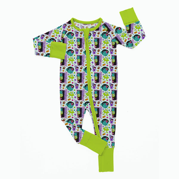 Newborn Monster Halloween Bamboo Sleeper