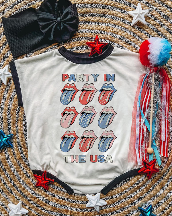 Baby Party In The Usa Romper
