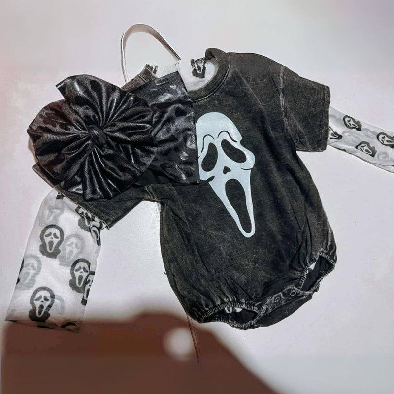 Baby Halloween Set(Top+Romper)