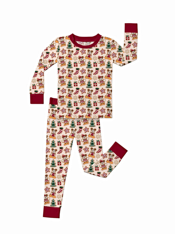 Kid Mickey Christmas Bamboo Set ( 2-6Y )
