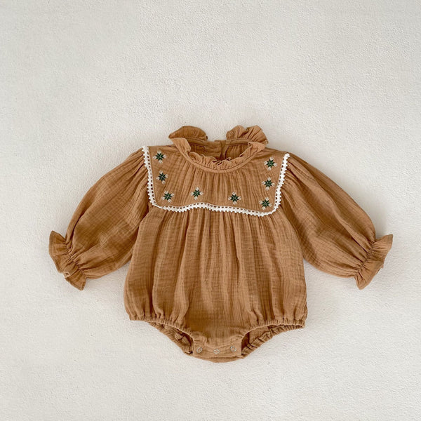 Baby Cotton Embroidery Romper