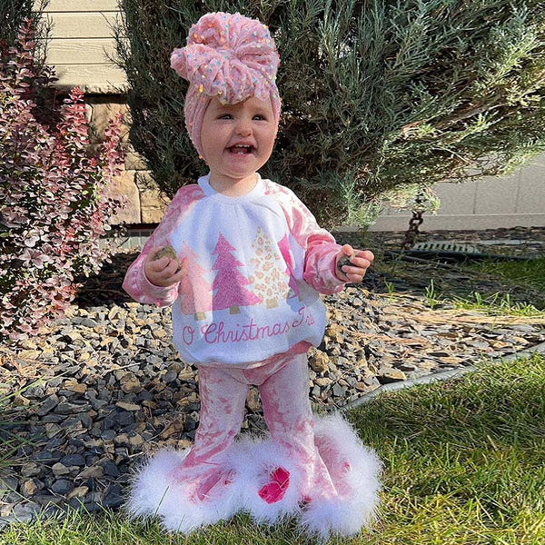 2-Piece Baby Girl Christmas Sets