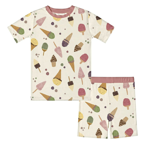 Kid Ice Cream Bamboo Set ( 2-6Y )