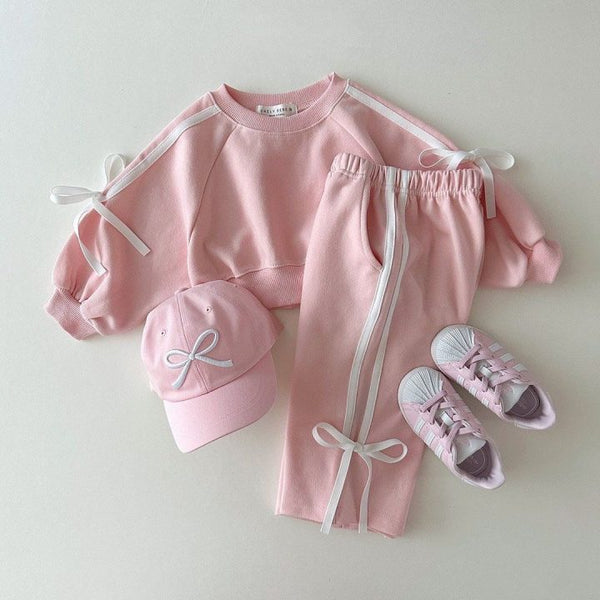 Baby Girl Bow Suits