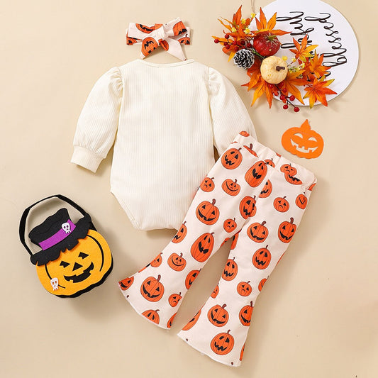 Baby Halloween Pumpkin Suit