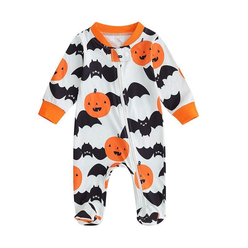 Newborn Baby Halloween Jumpsuit Pajamas