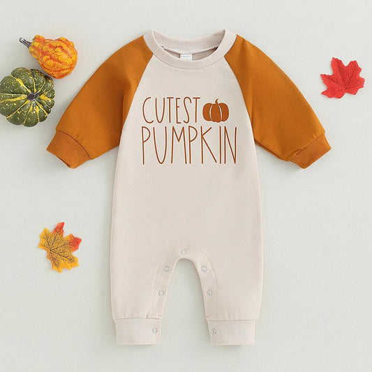 Halloween Pumpkin Jumpsuit