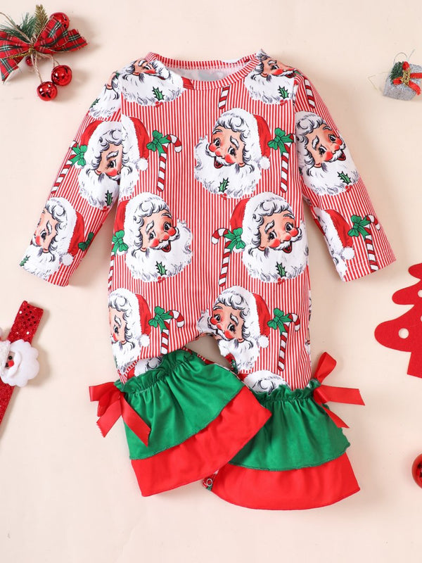 Christmas Baby Santa Claus Jumpsuit