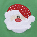 Baby Christmas Cartoon Embroidered Pajamas Set