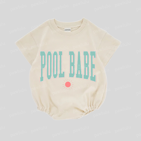 Baby Pool Babe Romper