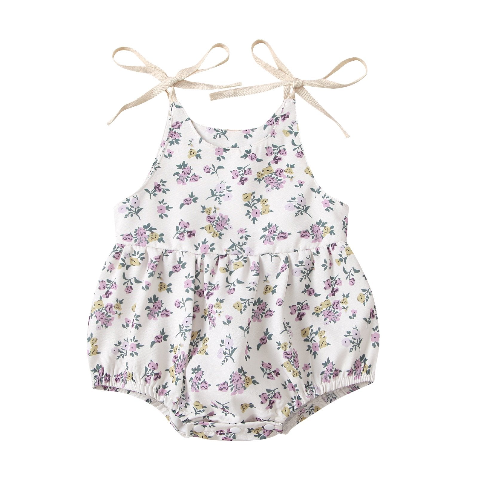 Baby Girl Floral Romper Pawlulu