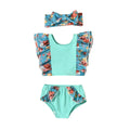3-Piece Baby Floral Swimwears Pawlulu