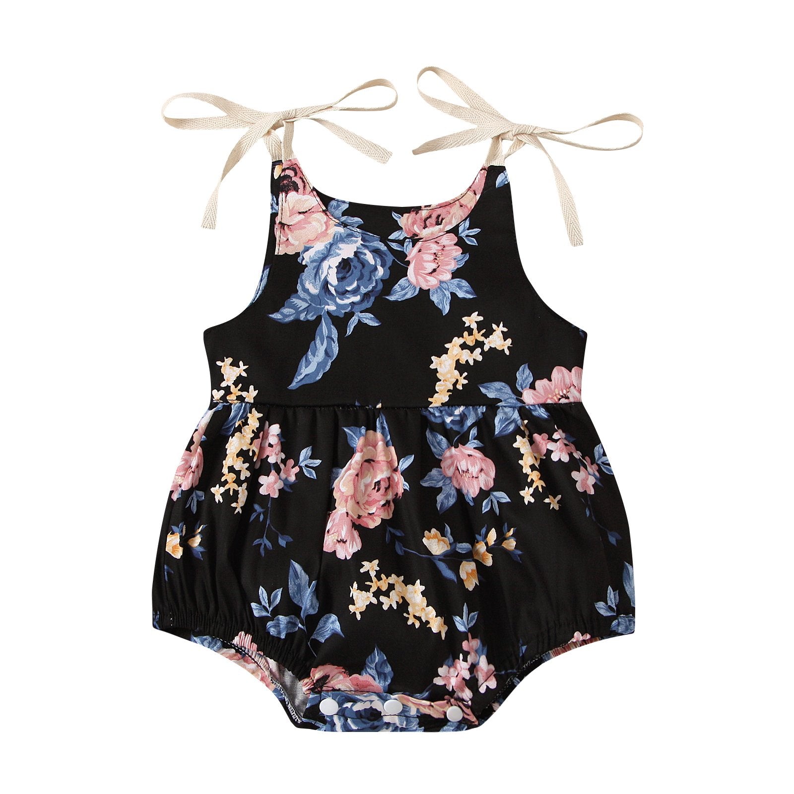 Baby Girl Floral Romper Pawlulu
