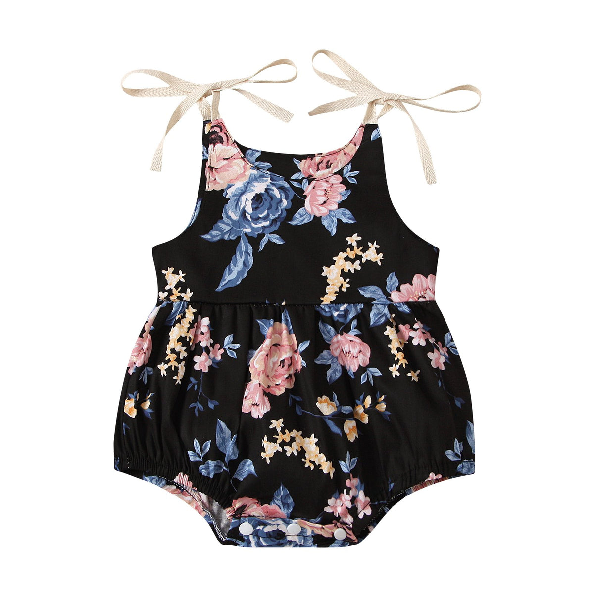 Baby Girl Floral Romper Pawlulu