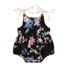 Baby Girl Floral Romper Pawlulu