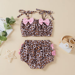Baby Girl Leopard Swimwear Pawlulu