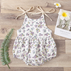 Baby Girl Floral Romper Pawlulu