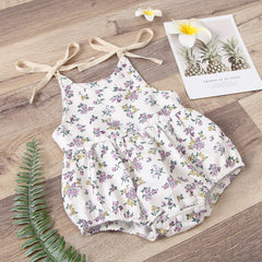 Baby Girl Floral Romper Pawlulu