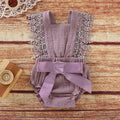 Baby Lace Cotton Romper pawlulu