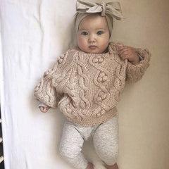 Handmade Lovely Baby Sweater pawlulu