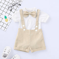 2-Piece Boy Overalls suit pawlulu