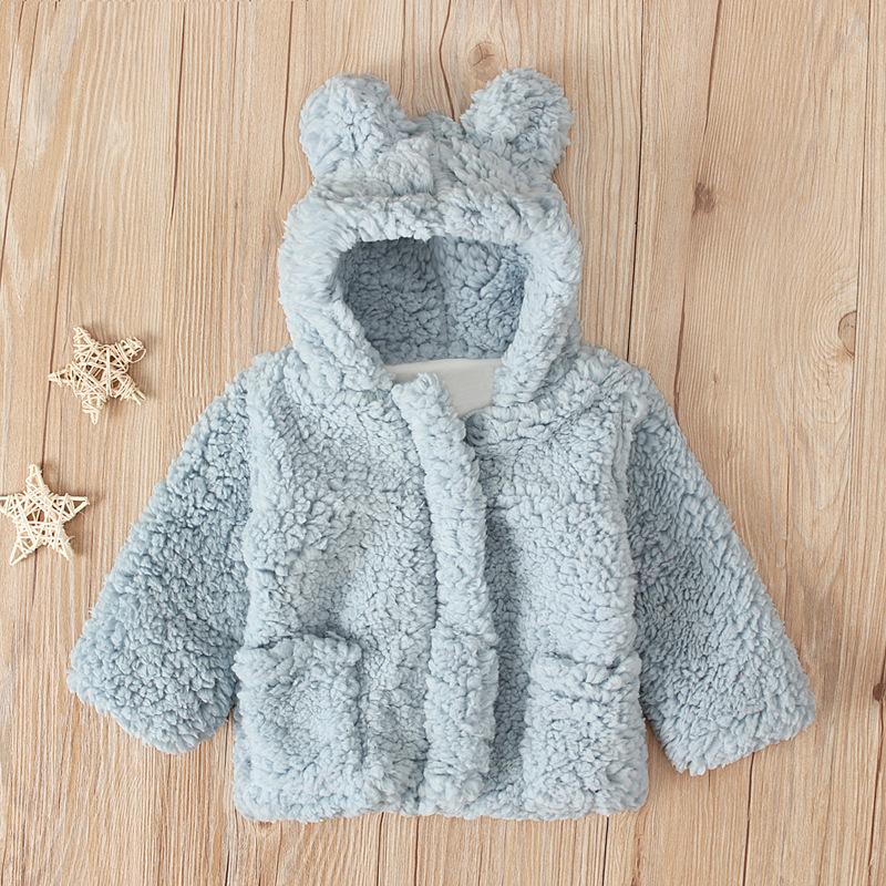 Baby Bear Hooded Zipper Jacket pawlulu