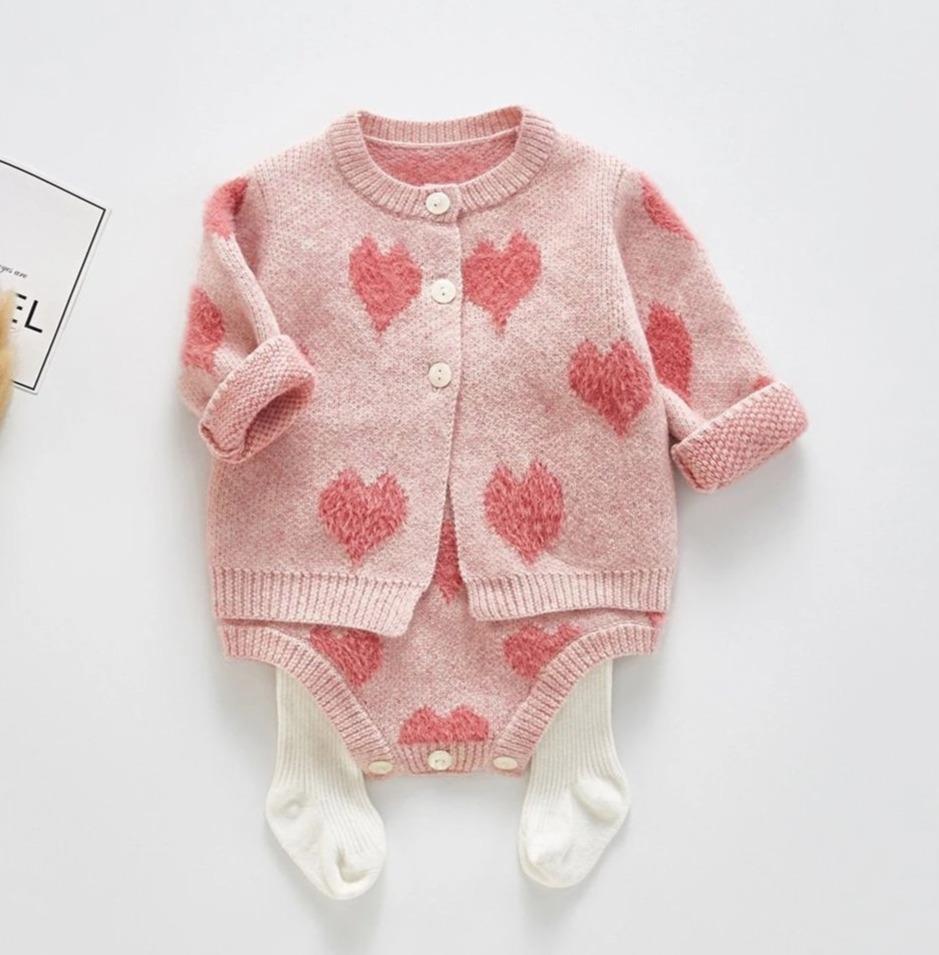 Baby Love Knit Suit Pawlulu