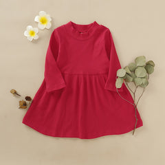 Solid Color High Stretch Dress Pawlulu