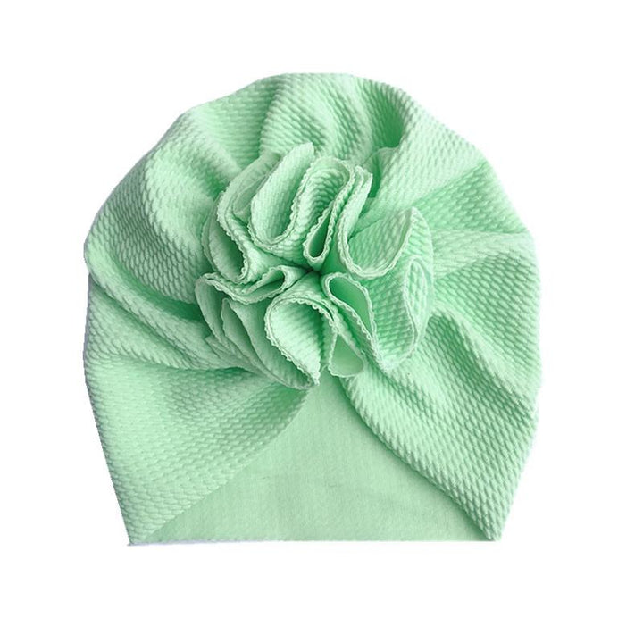 Children's hat soft knitted cloth bow pawlulu