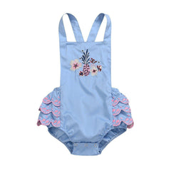 Baby Girl Embroidery Romper pawlulu