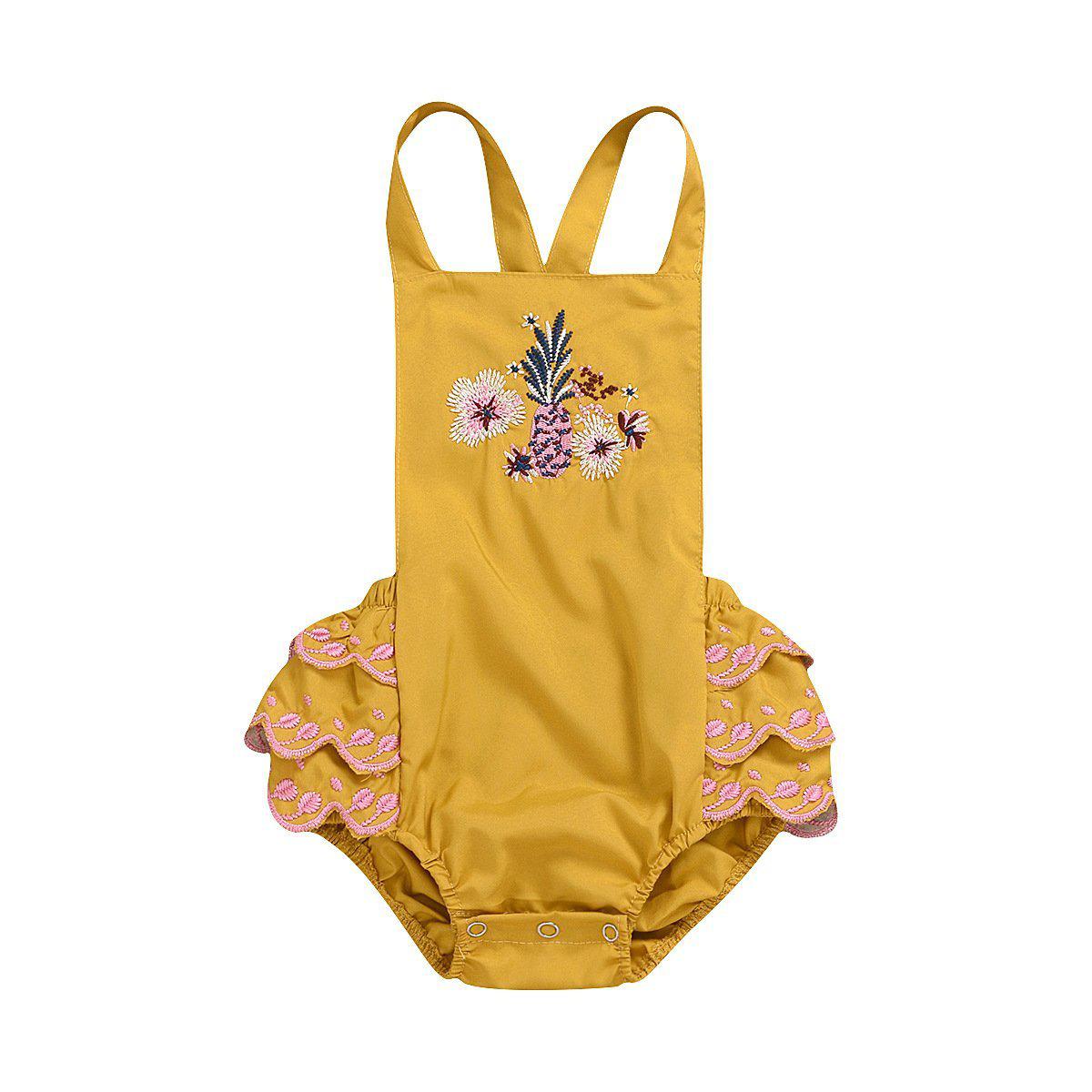 Baby Girl Embroidery Romper pawlulu