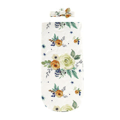 Flower Printed Children's Cloth Head pawlulu