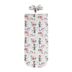 Flower Printed Children's Cloth Head pawlulu