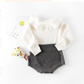 Baby Collar Bodysuit sweater Pawlulu