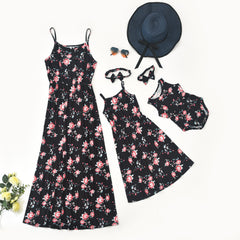 Parent-child Flower Dress Pawlulu