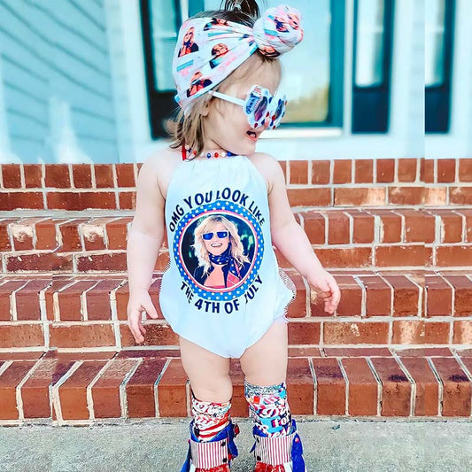 2-Piece Baby 4th of July Romper