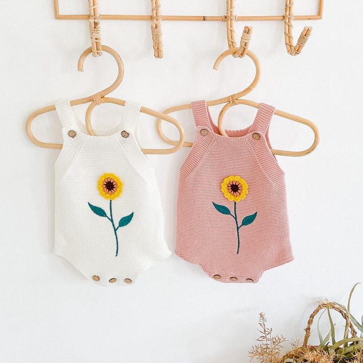 Baby Girl Flower Romper Pawlulu