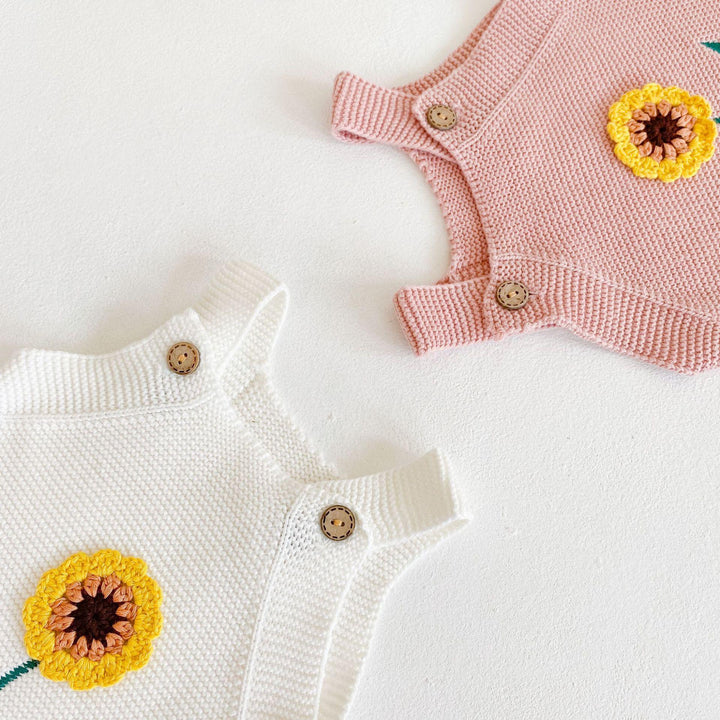 Baby Girl Flower Romper Pawlulu