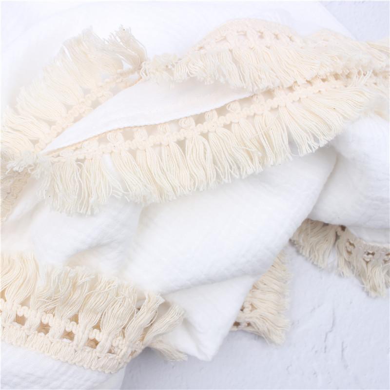 Baby Tassel Blanket Air-Conditioning Quilt Pawlulu