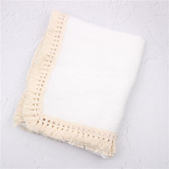 Baby Tassel Blanket Air-Conditioning Quilt Pawlulu