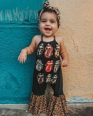 2-piece Baby Leopard Jumpsuit pawlulu