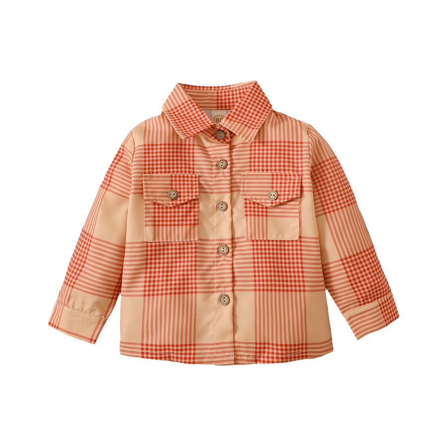 Boys Button-Down Shirt Pawlulu