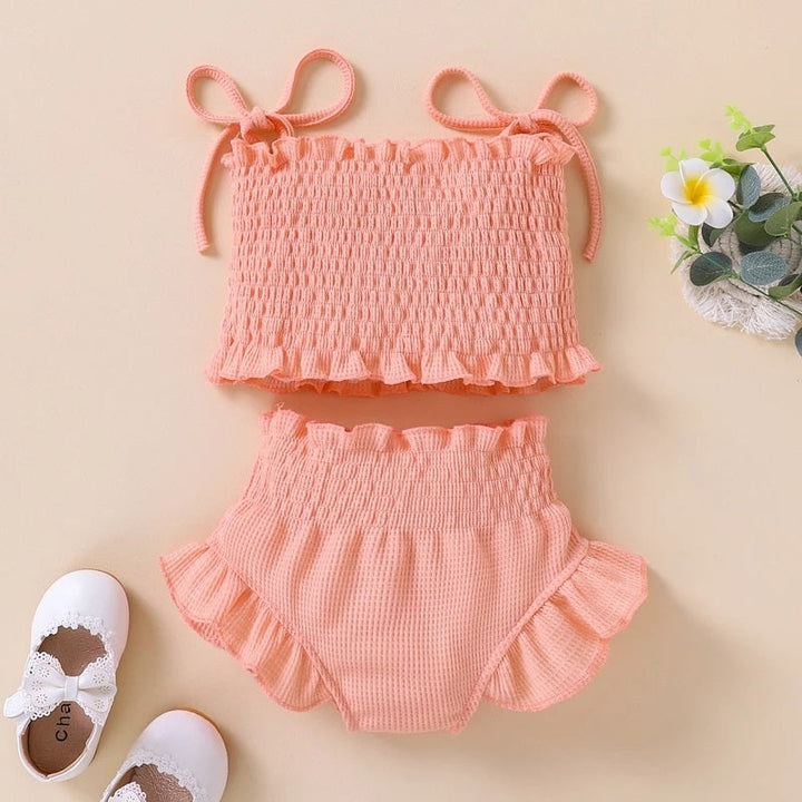 Baby sling Pull Top Shorts suit Pawlulu