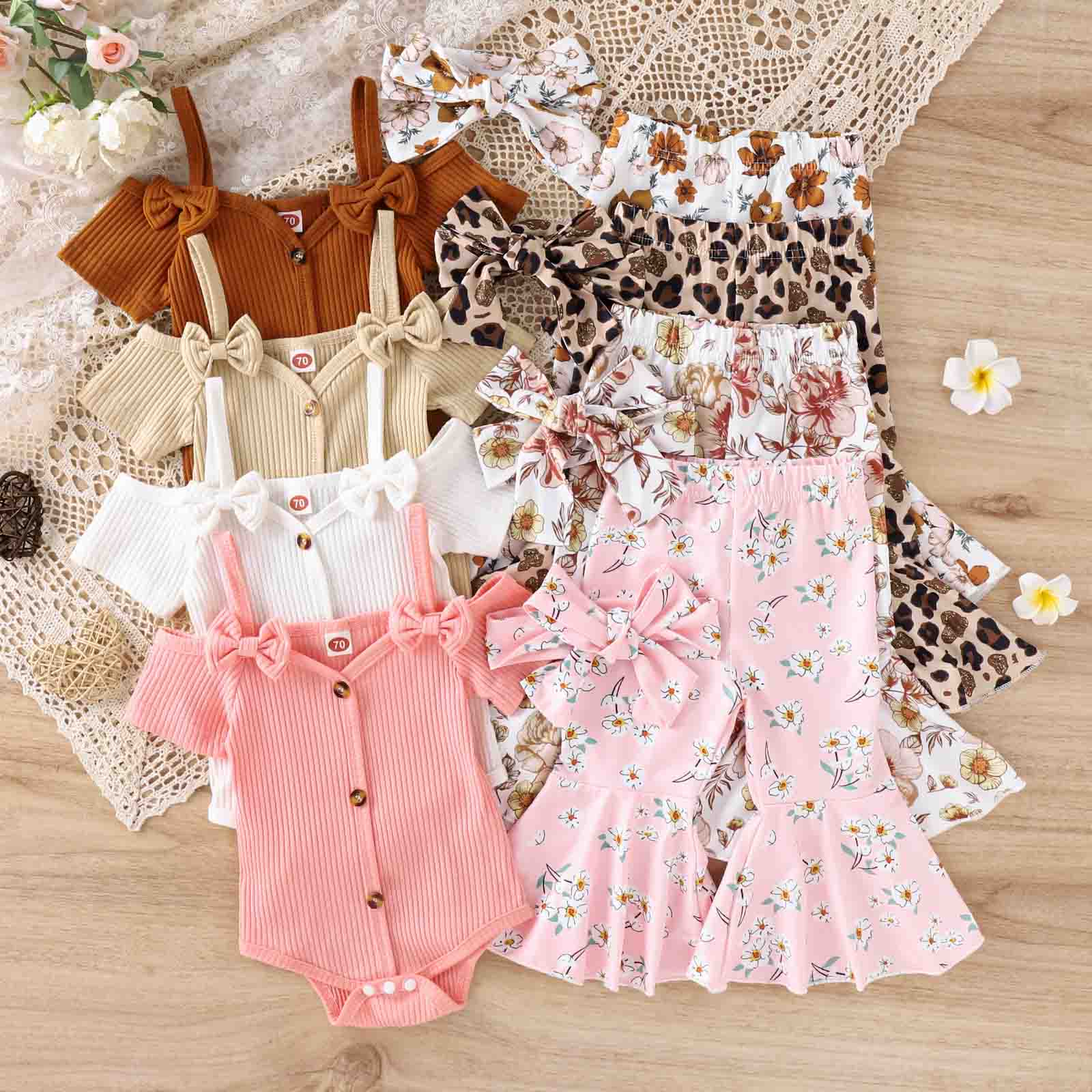 Baby Girls Flared Set Pawlulu